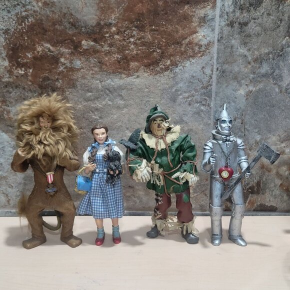 The Wizard of Oz Collection Dorothy Cowardly Lion Scarecrow Tin Man 1998 - Picture 1 of 12